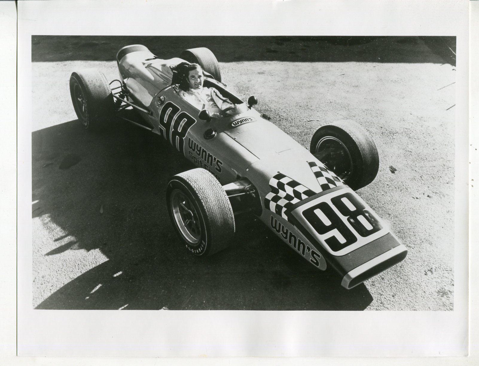 Indy 500 8x10 Racing Publicity Photo-Billy Vukovich-Wynn's Spitfire ...