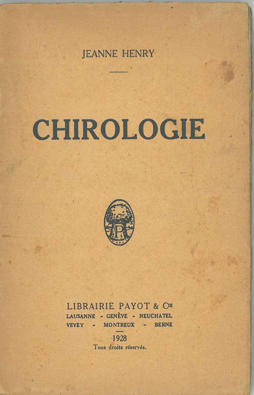 Abebooks Chirologie