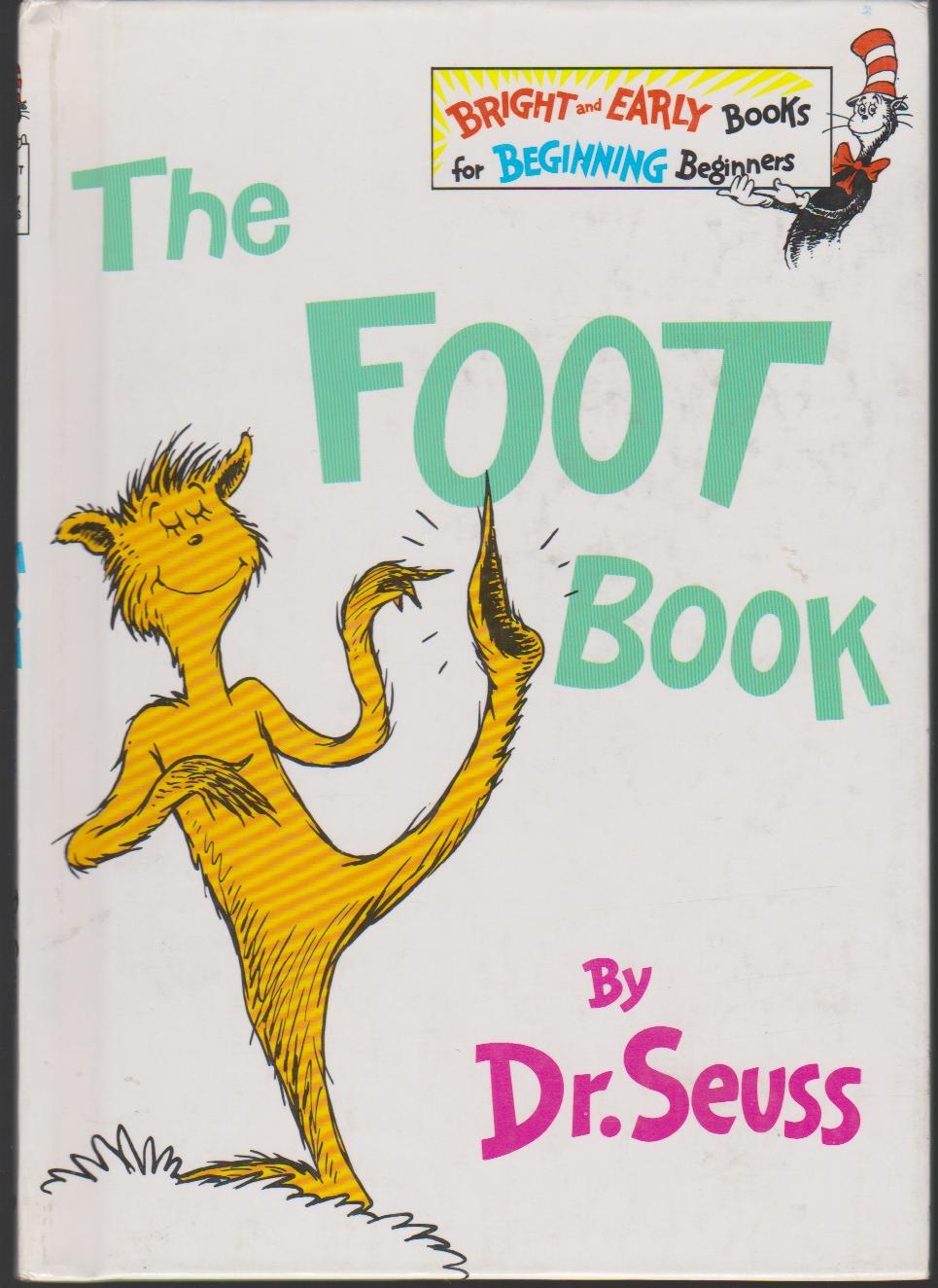 The Foot Book by Dr. Seuss: Very Good- Hardcover (1968) Book Club 