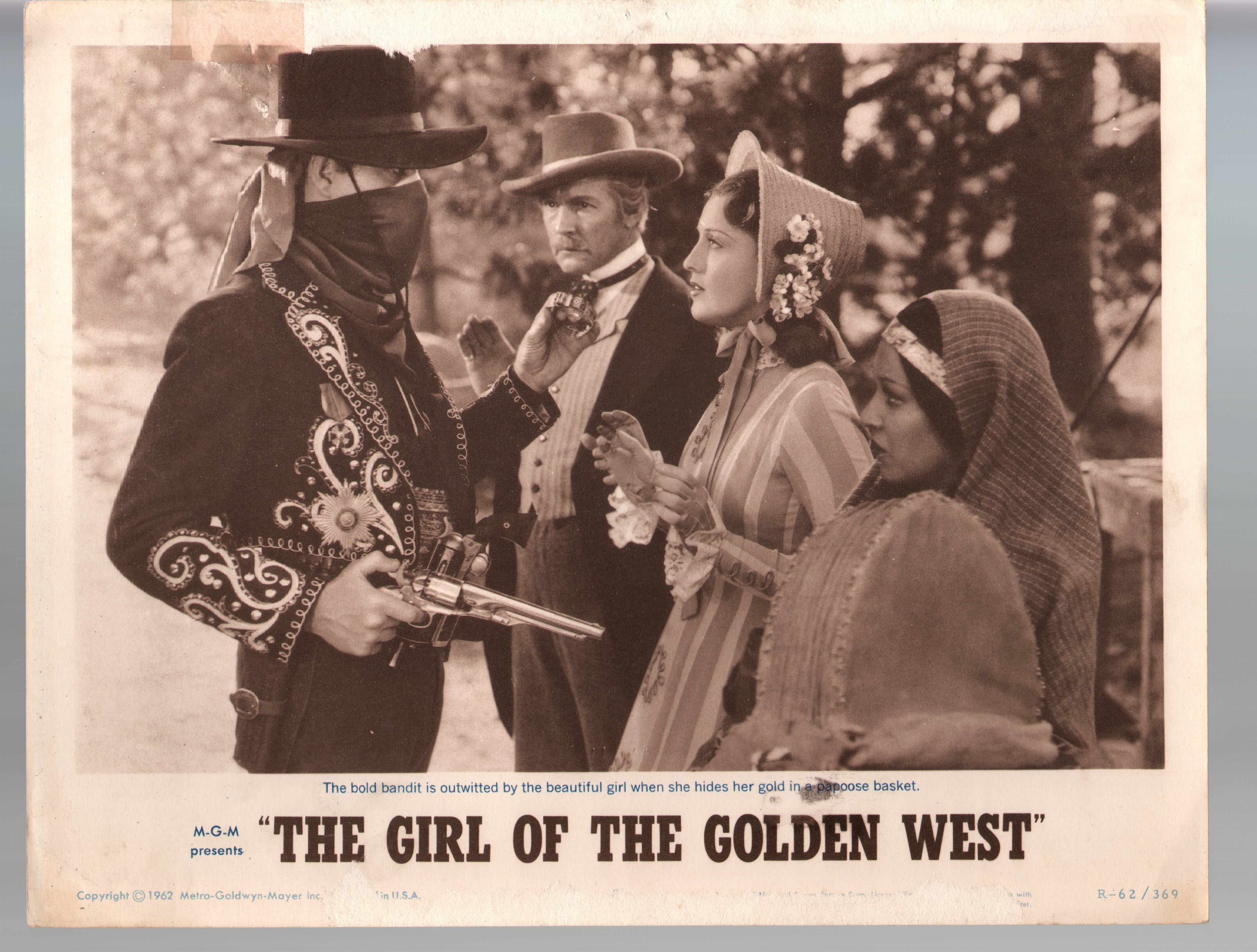 Girl Of The Golden West 11x14 Original Lobby MacDonald
