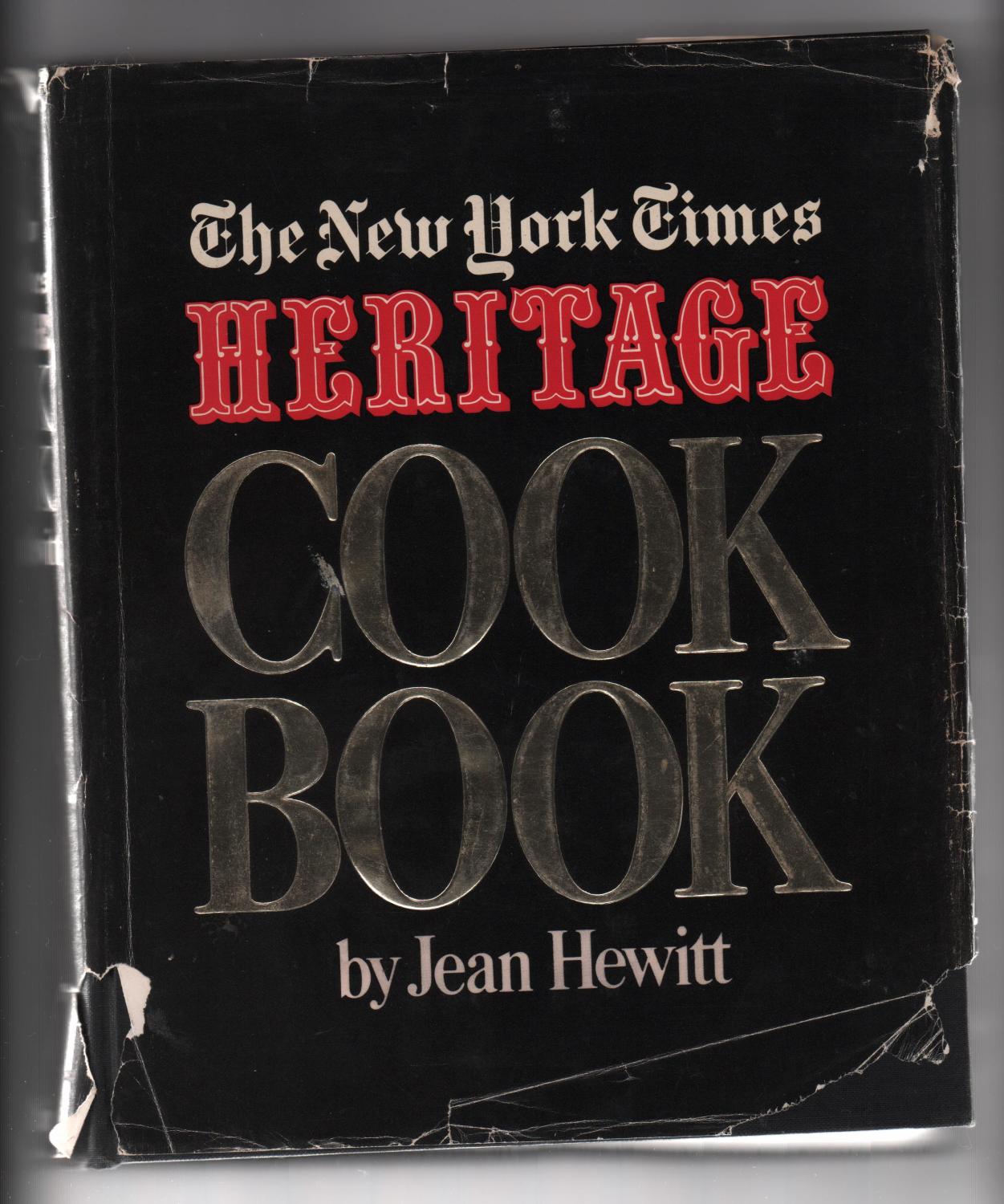 The New York Times Heritage Cookbook by Jean Hewitt Very good