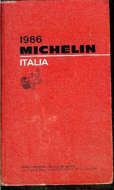 GUIDE ROUGE MICHELIN ITALIE - MICHELIN