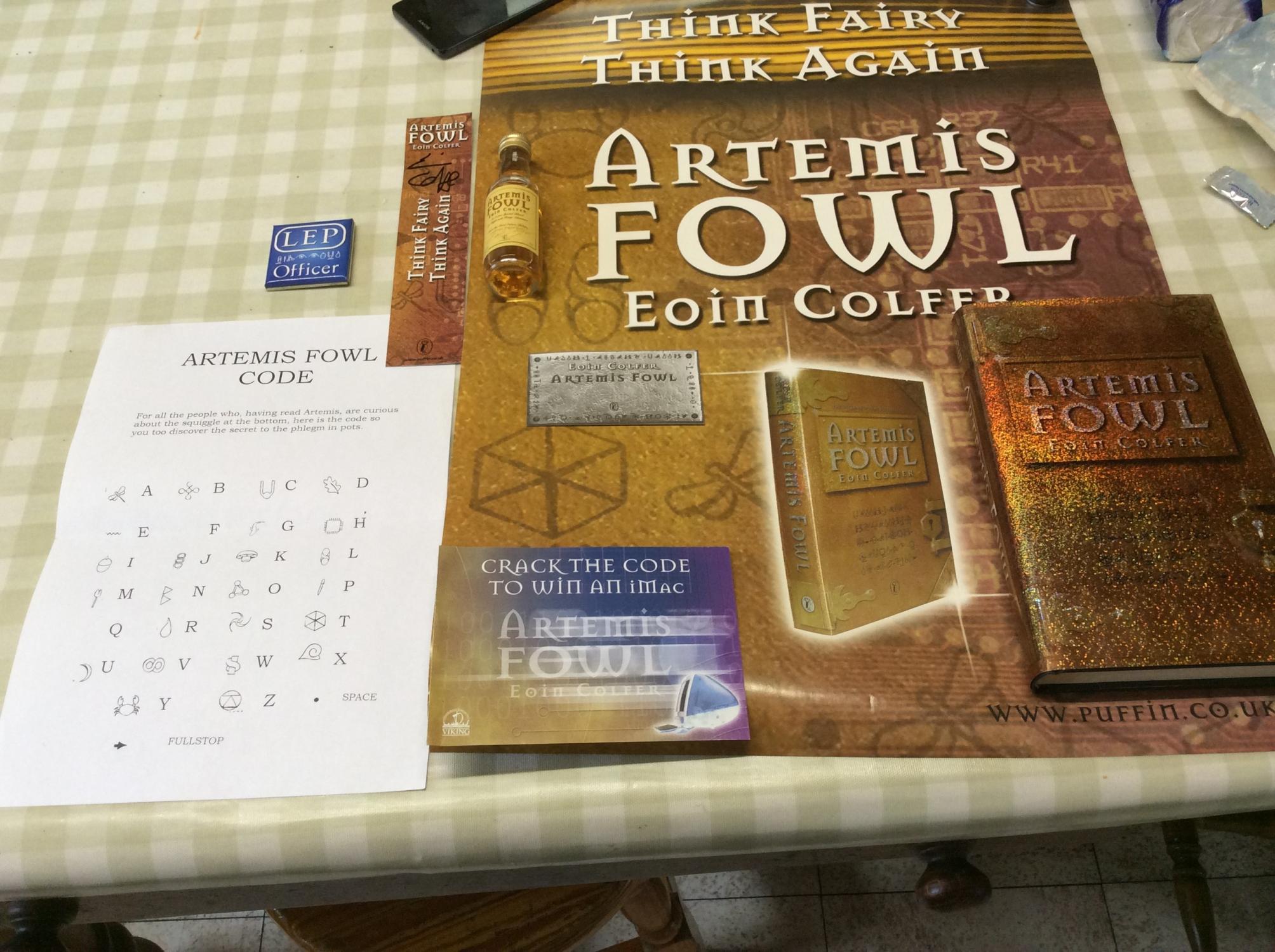 Artemis Fowl - by Eoin Colfer (Hardcover)