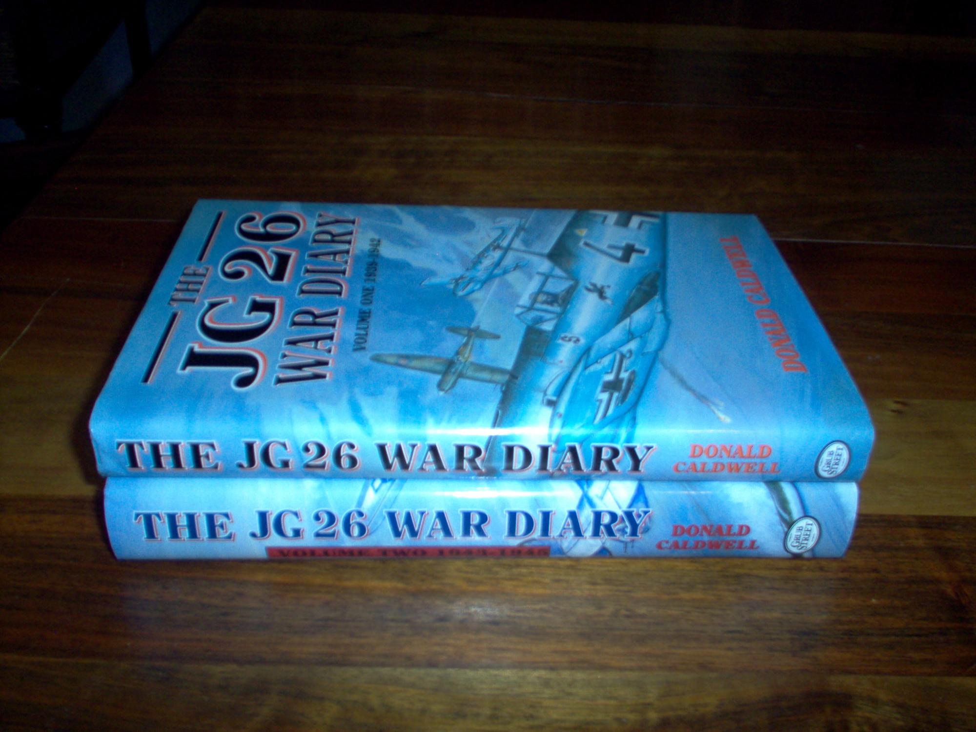 The JG26 War Diary, Vol. 1 19391942 by Donald Caldwell Near Fine