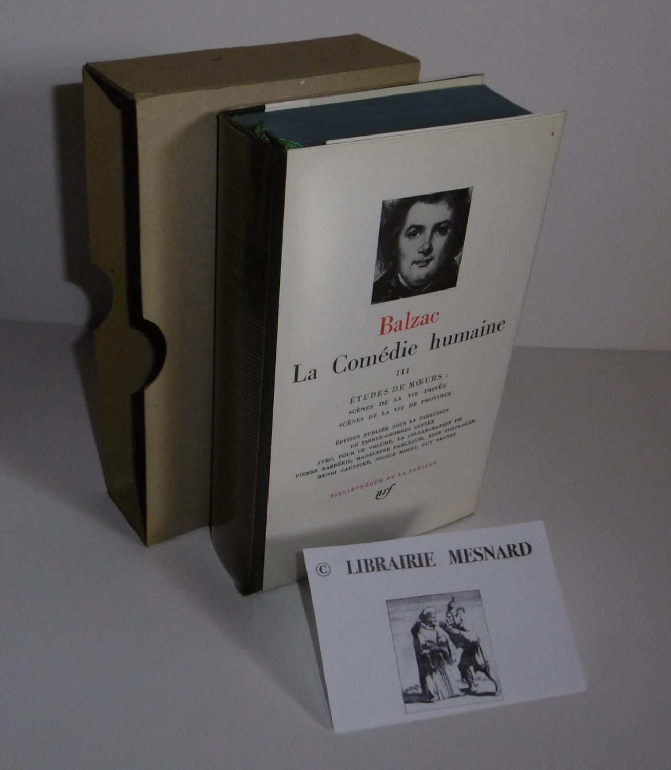 La comédie Humaine. Études de moeurs : scènes de la vie privée. Édition ...
