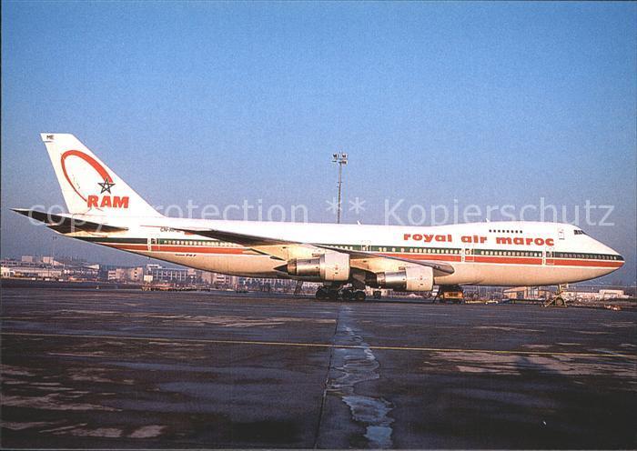 B 747-2B6B   ROYAL AIR MAROC    CN-RME 