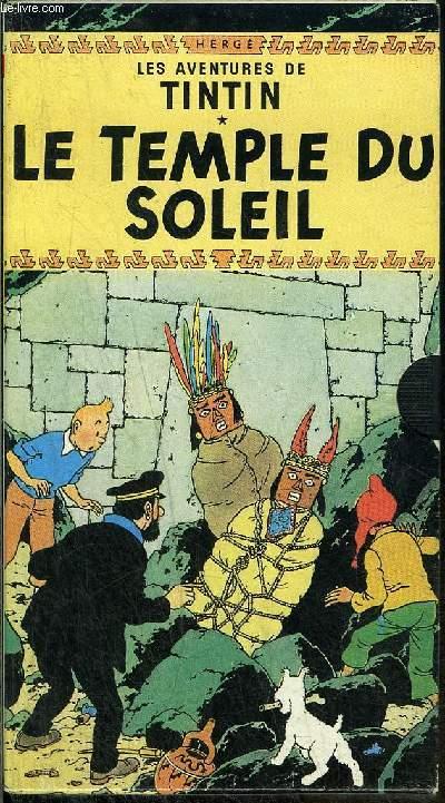 Le Temple du Soleil 27.5" x 19.5" Poster HERGE Les Aventures de Tintin 