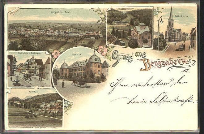 Postkarte Carte Postale 40361906 Bad Bergzabern Bad Bergzabern ca. 1905 ...