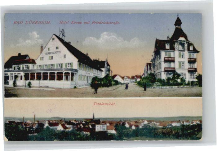 Postkarte Carte Postale 40731335 Bad Duerrheim Bad Duerrheim Hotel ...