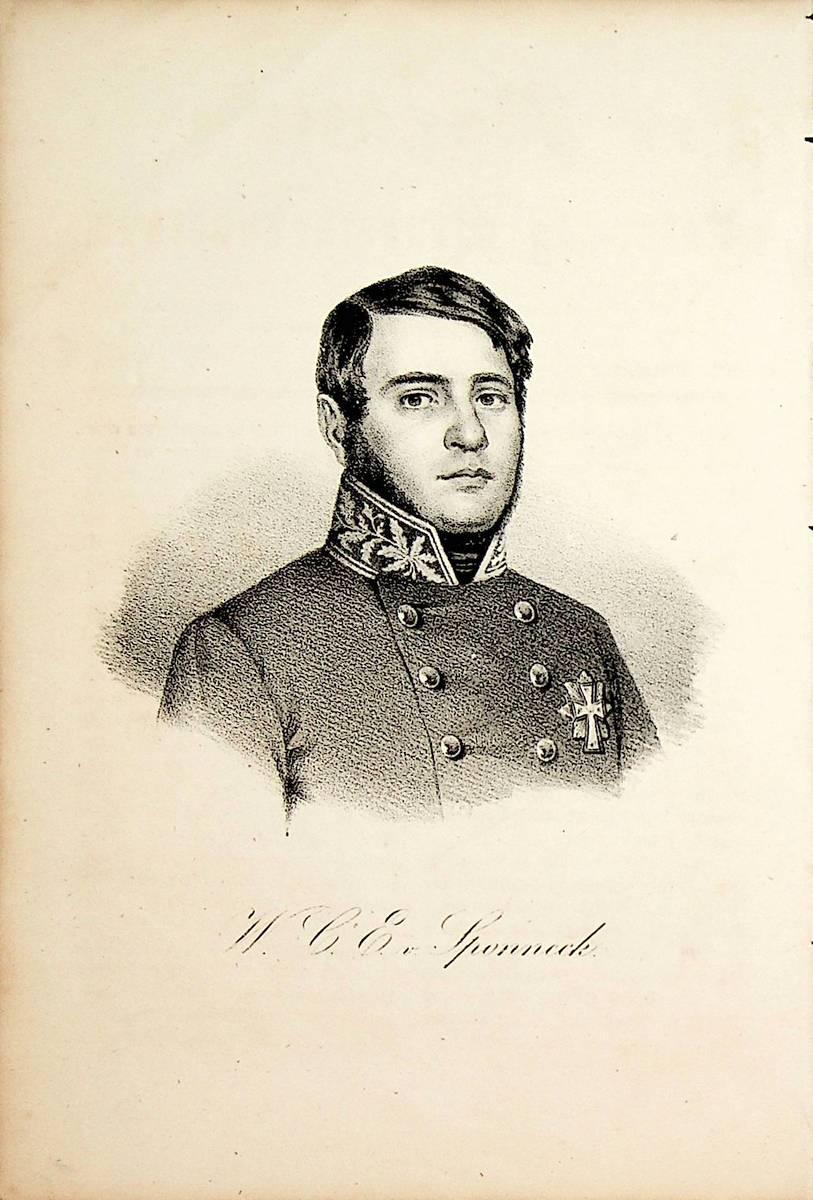 SPONNECK, Wilhelm Carl Eppingen Reichsgraf (Rigsgreve) Sponneck (1815 ...