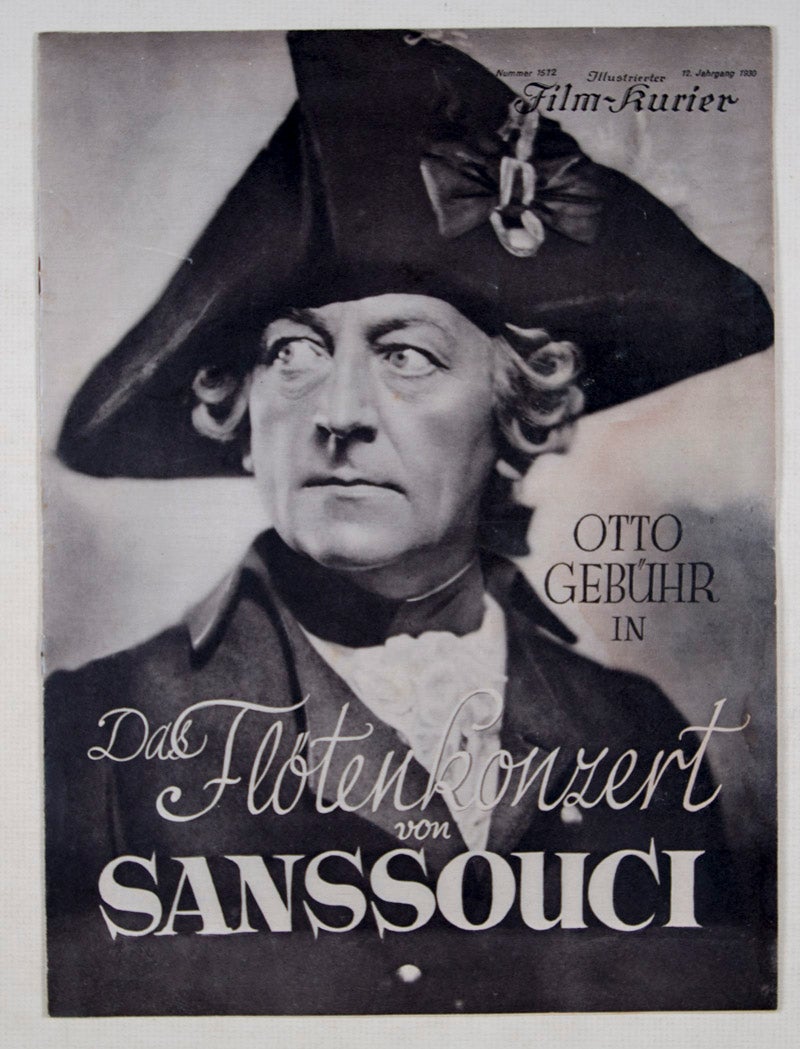 Das FlÃ tenkonzert von Sanssouci (Illustrierter Film-Kurier