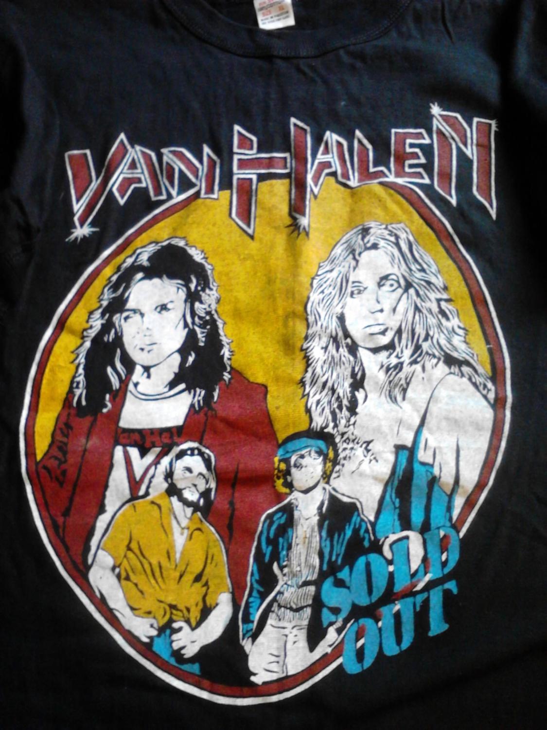 vintage van halen shirt