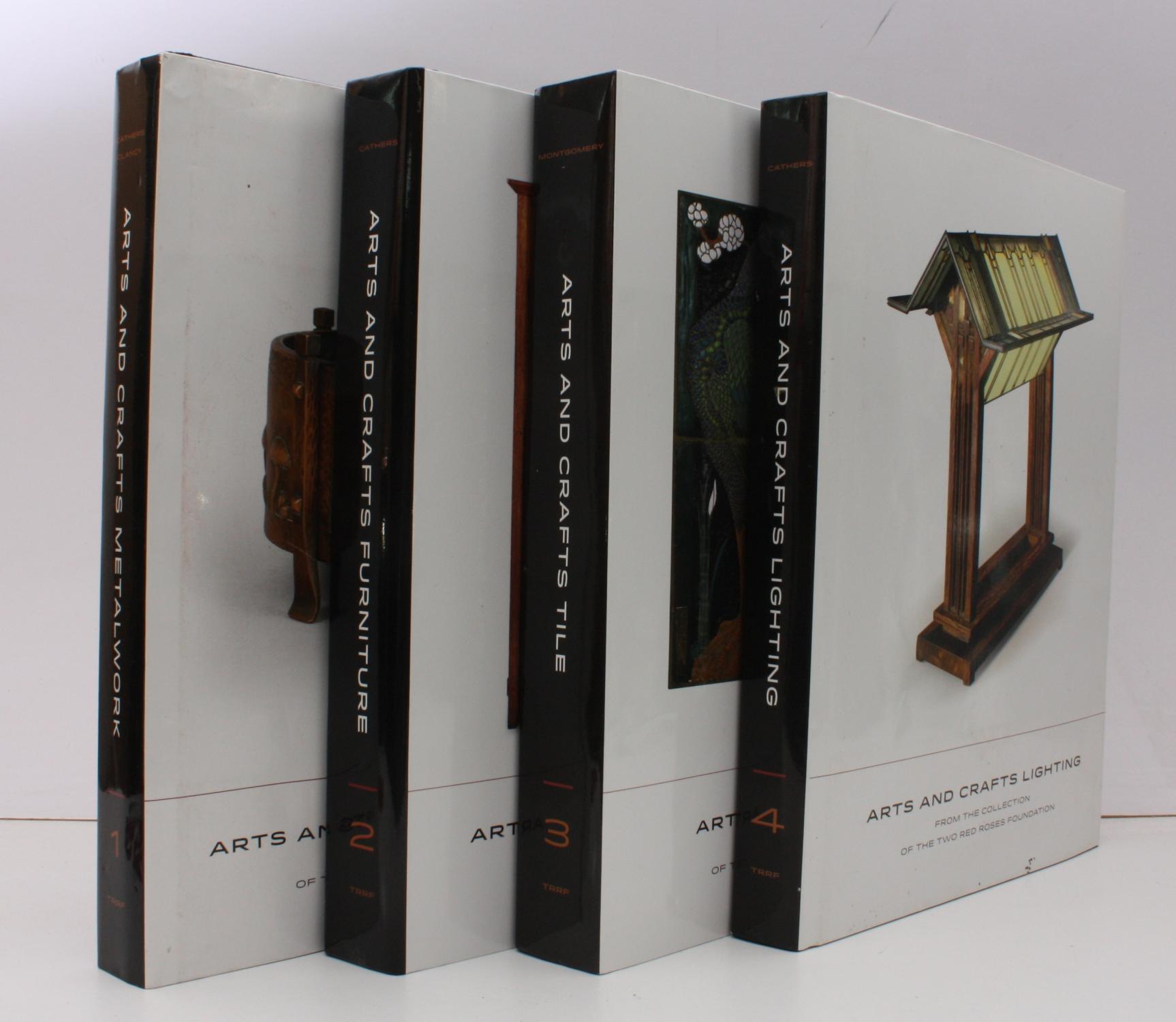 Arts and Crafts Metalwork [with] Furniture [with] Tile [with] Lighting. [Various authors and contributors] NEAR FINE SET IN UNCLIPPED DUSTWRAPPERS TW