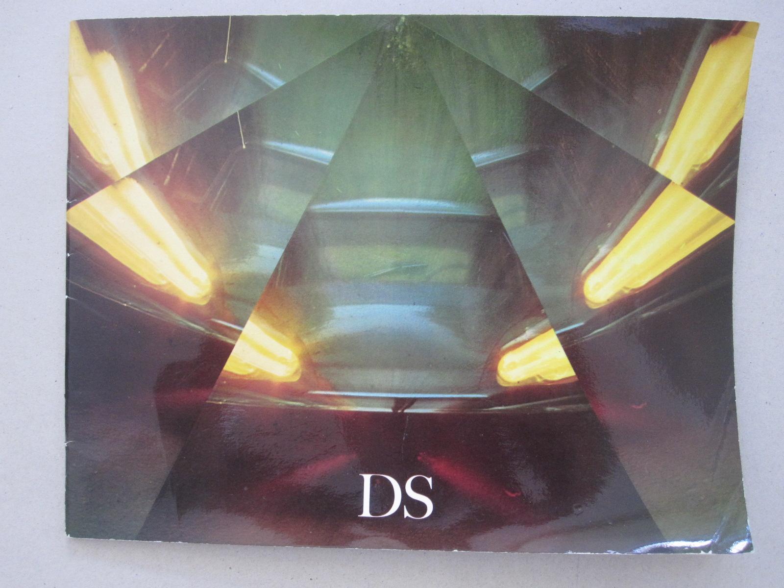 Catalogue Brochure Citroen Ds Par Andre Martin Photography Very Good Soft Cover 1967 Antiquariaat Paul Nederpel