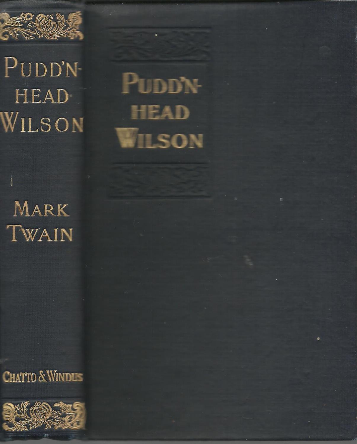 Pudd'nhead Wilson by Mark Twain Very Good Hardcover (1911) New