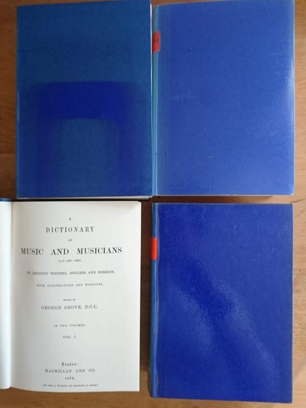 A Dictionary of Music and Musicians (A. D. 1450 - 1889) Grove, Sir George (D.C.L. - Director of the Royal College of Music, London) [ ] [Softcover]