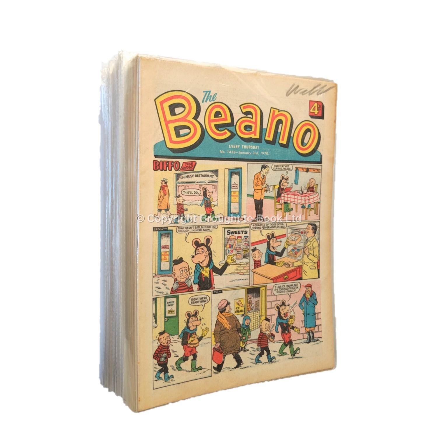 beano 70th anniversary comic