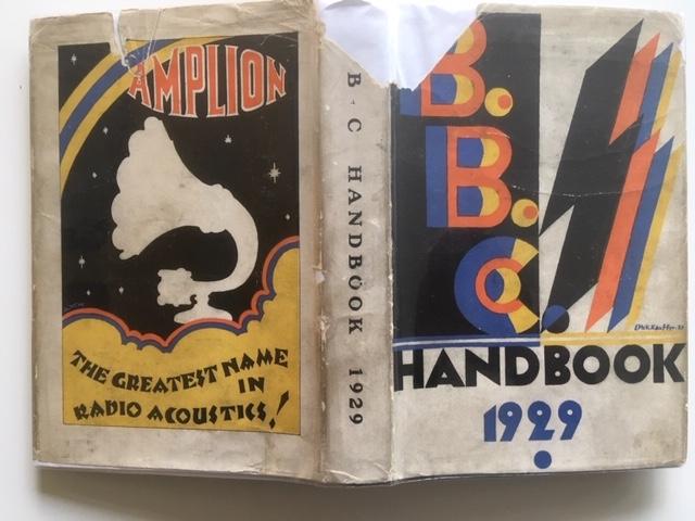 Bbc Handbook 1929 By Very Rare 1929 Handbook In Partial Jacket Near