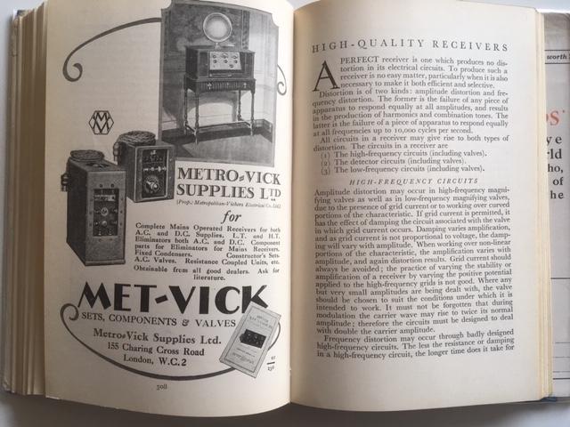 Bbc Handbook 1929 By Very Rare 1929 Handbook In Partial Jacket Near