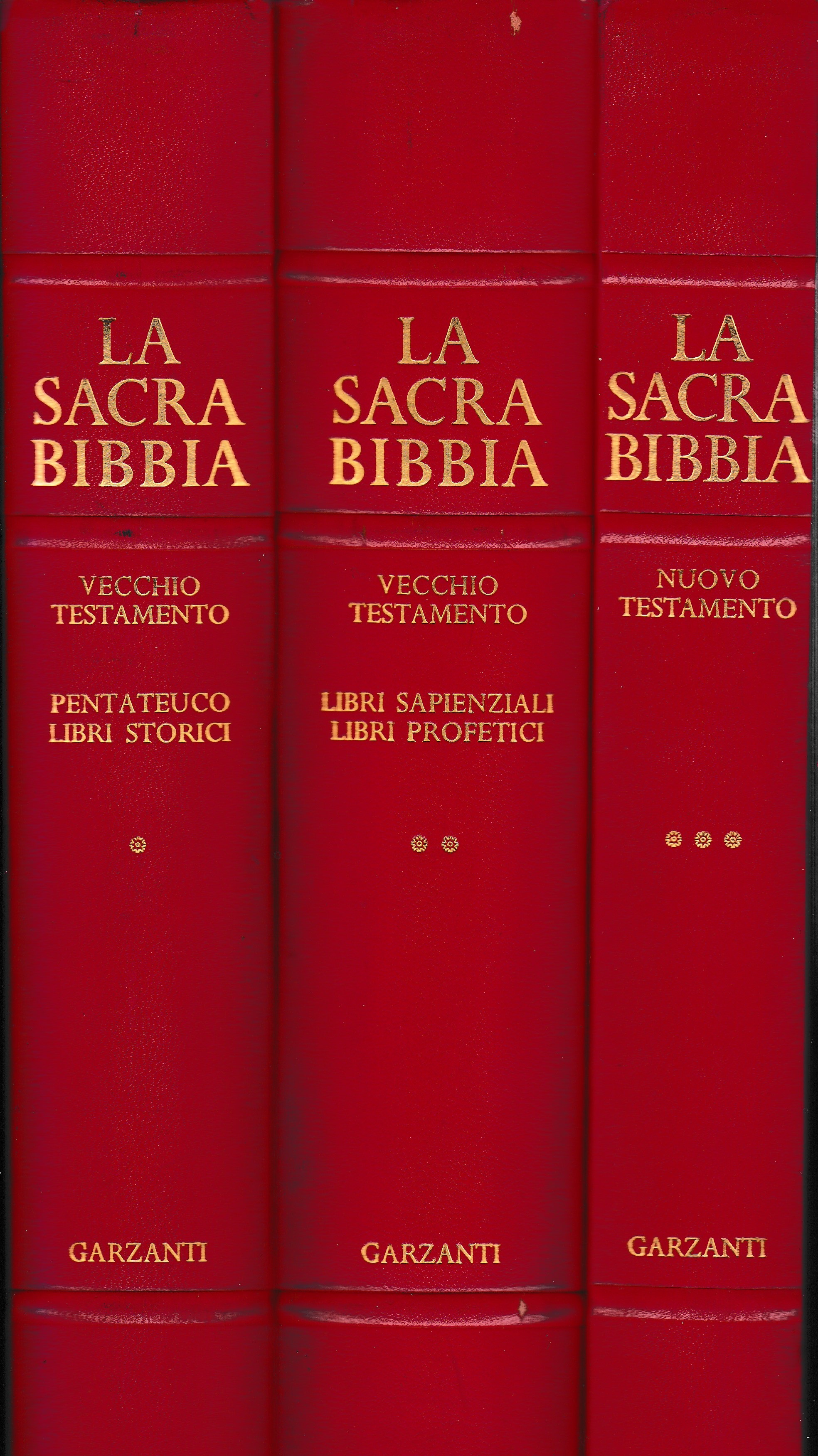 La Sacra Bibbia. 3 Voll. da AA.VV.: quasi ottimo Rilegato (1967)