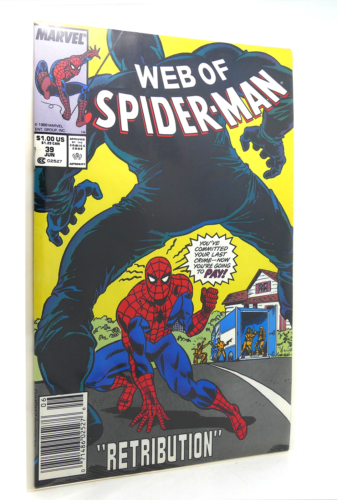 USA, 1988 Web of Spiderman # 39