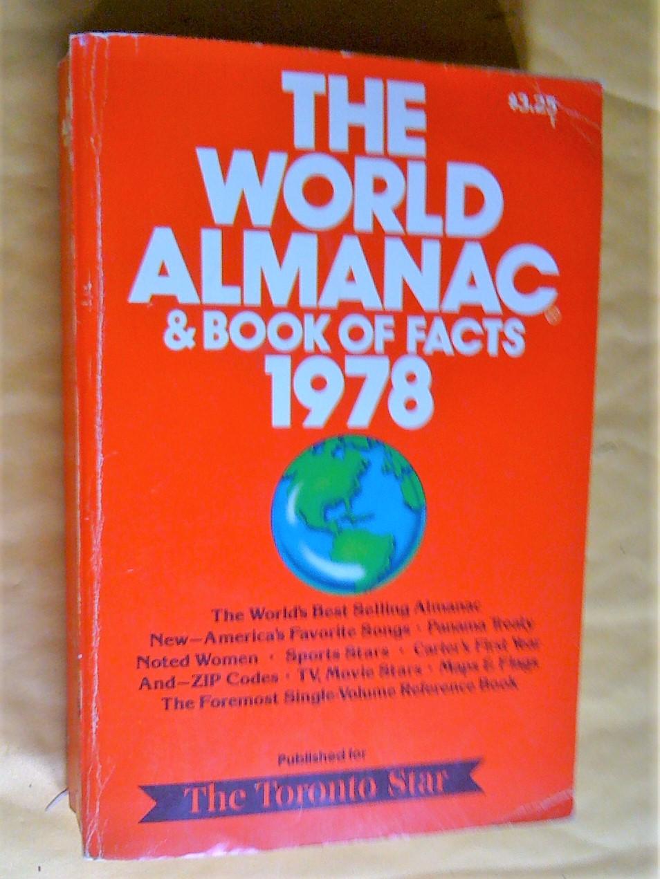The World Almanac and Book of Facts, 1978 by Newspaper Enterprise