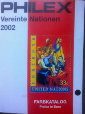 Philex Vereinte Nationen Briefmarken-Katalog 2002 - Ian Wilson