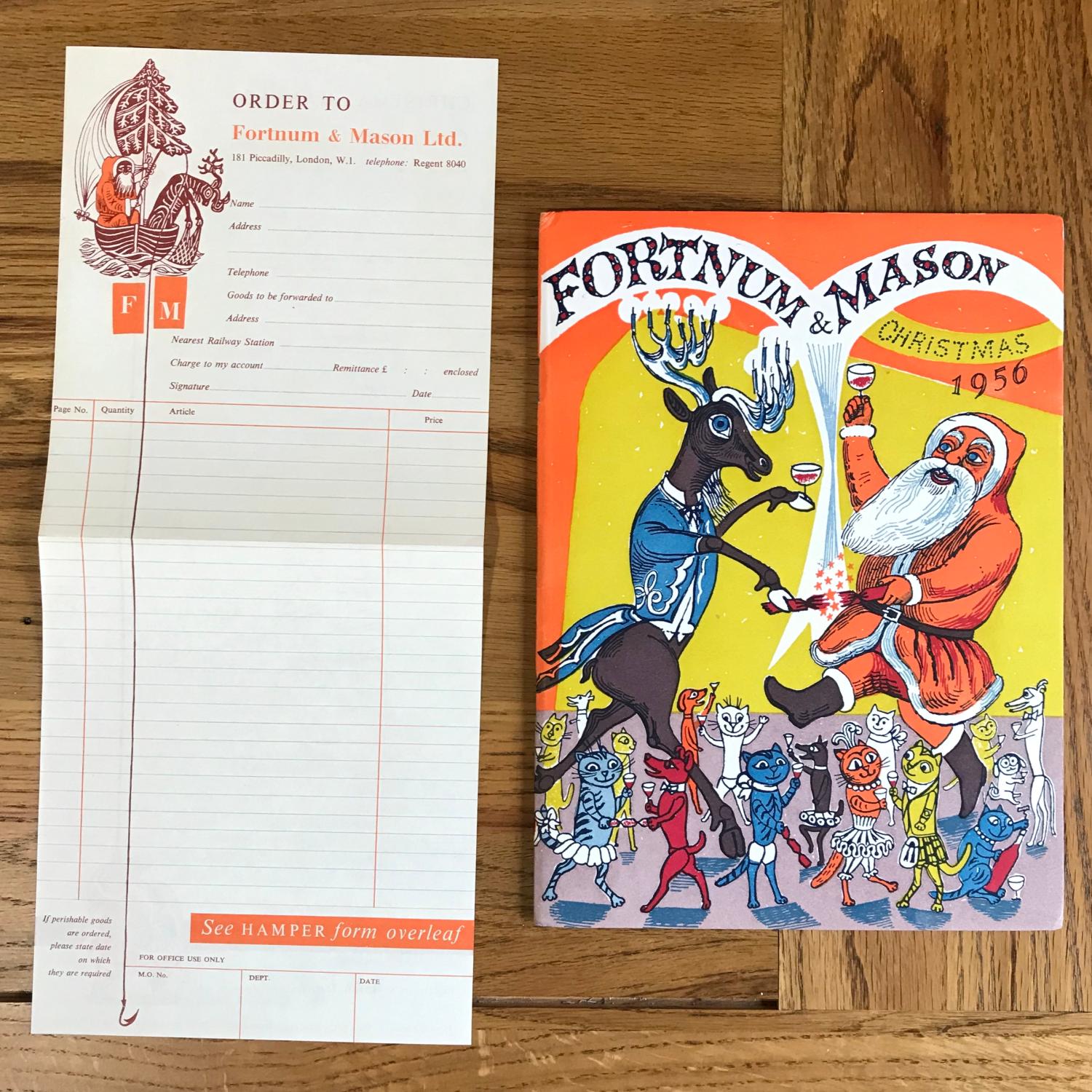 Fortnum & Mason: Christmas Catalogue 1956. BAWDEN EDWARD [ ]