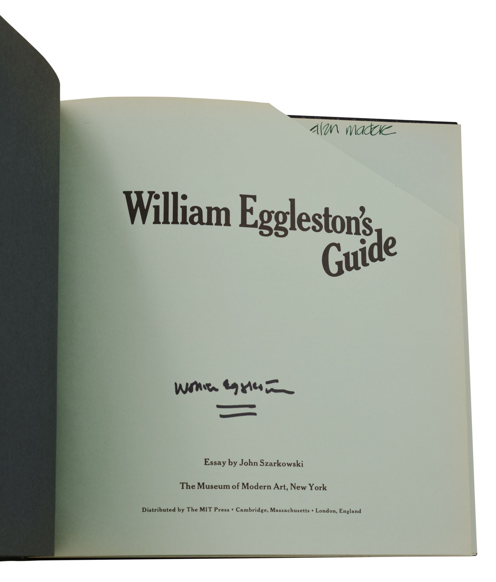 William Eggleston's Guide | Books | David Zwirner