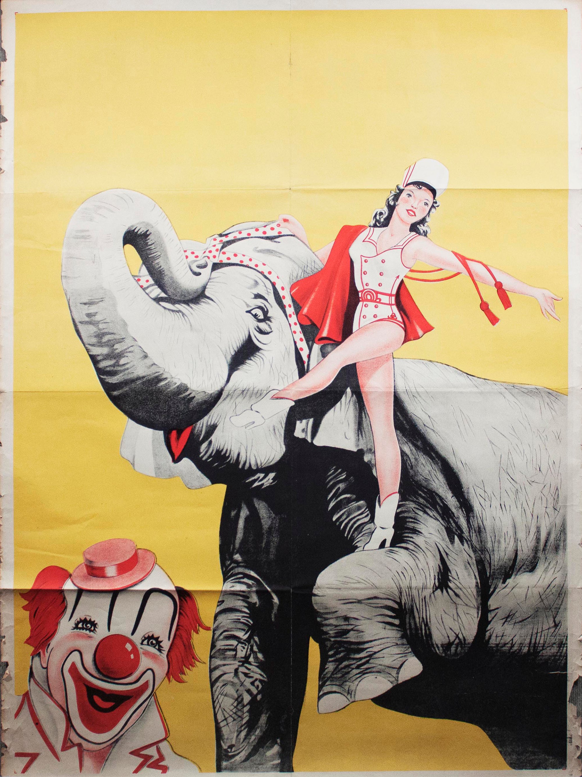 BARNUM & BAILEY Trapeze and Elephant Barnum & Bailey [Moyen]