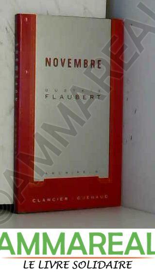Novembre - Gustave Flaubert