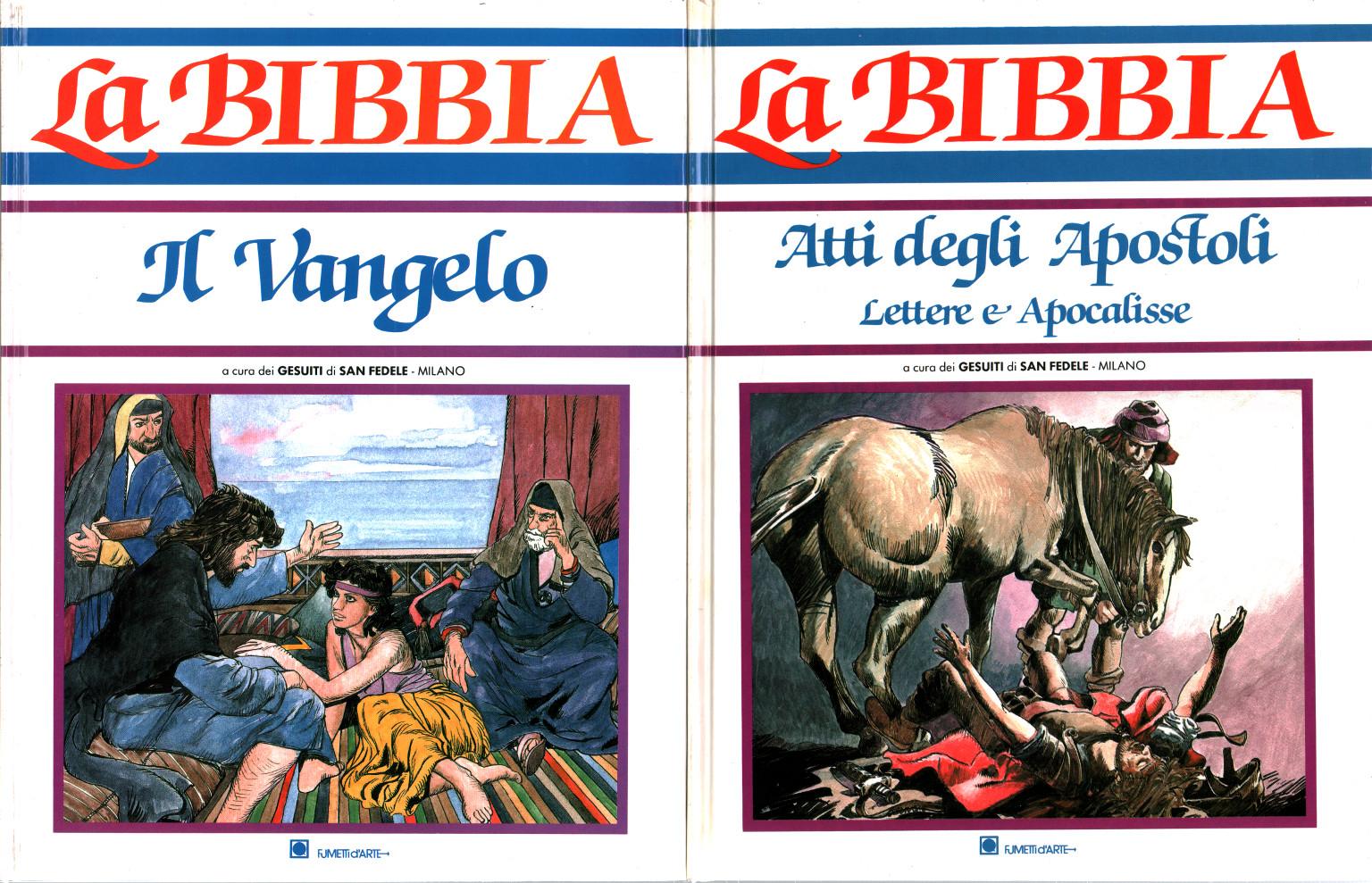 La Bibbia. Il Nuovo Testamento (2 Volumi) Il Vangelo. Atti degli