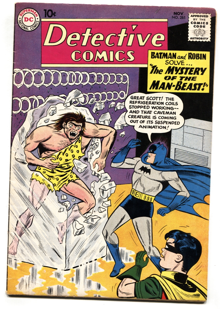 Detective Comics #285 1960- Batman-Martian Manhunter VG+: (1960) Comic |  DTA Collectibles