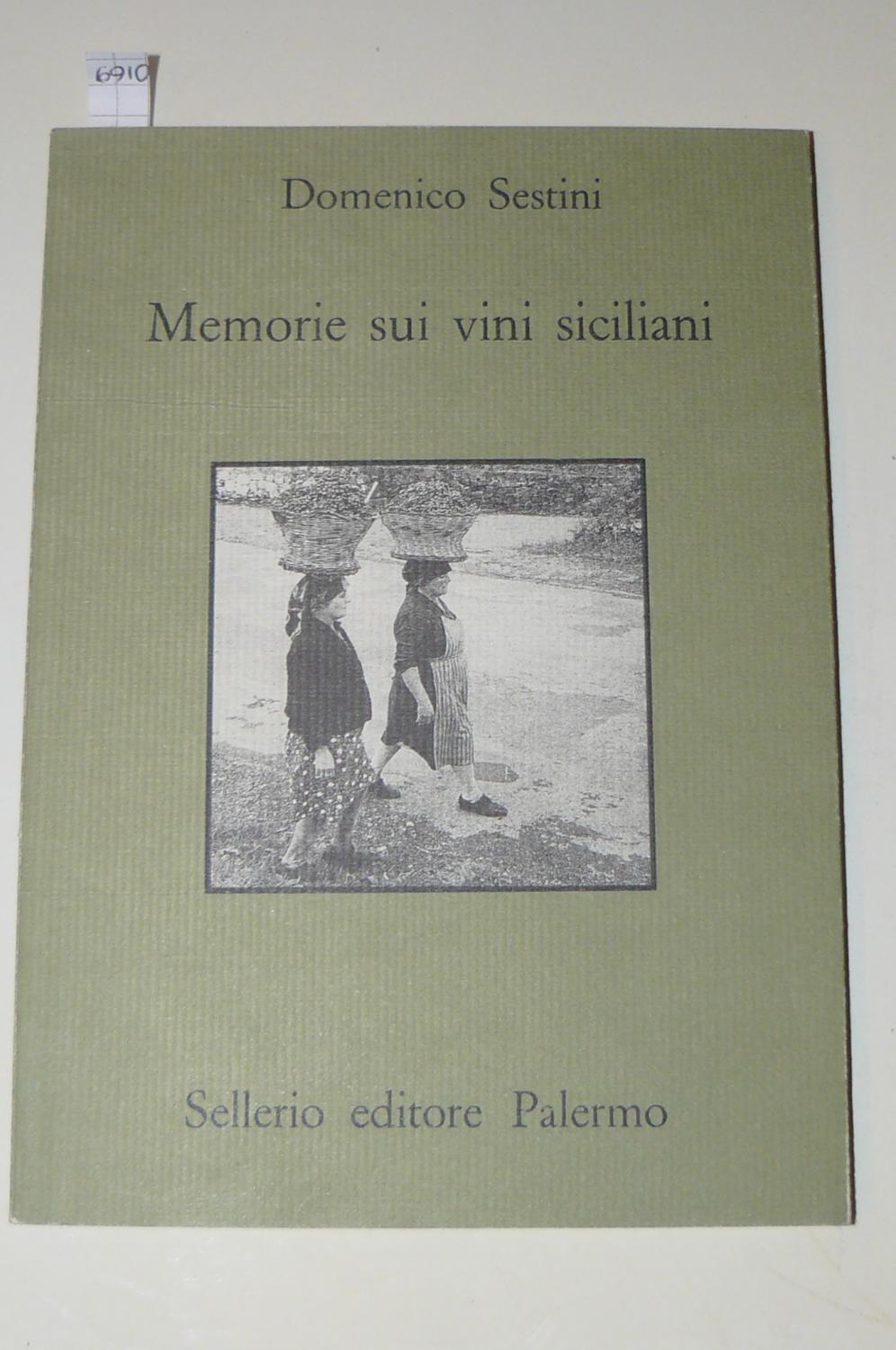 Abebooks Memorie sui vini siciliani. A cura di Alfio Signorelli