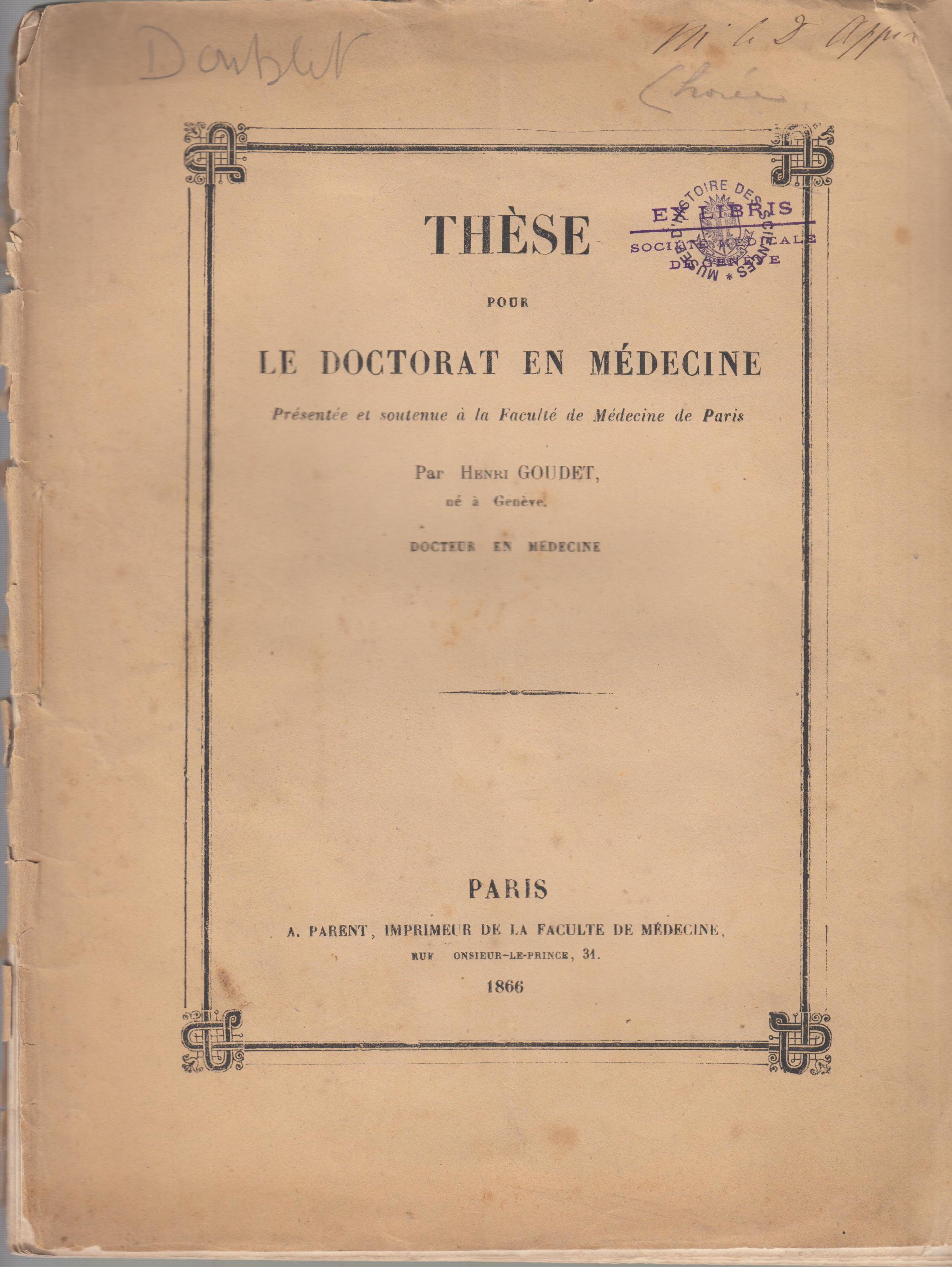 doctoral thesis en francais