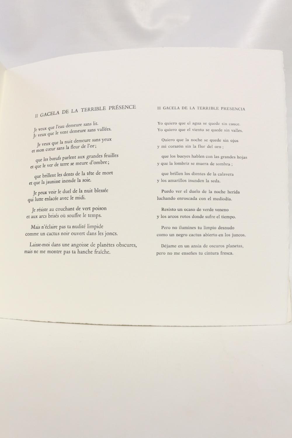 Divan du Tamarit by GARCIA LORCA Federico WODA Albert: couverture ...