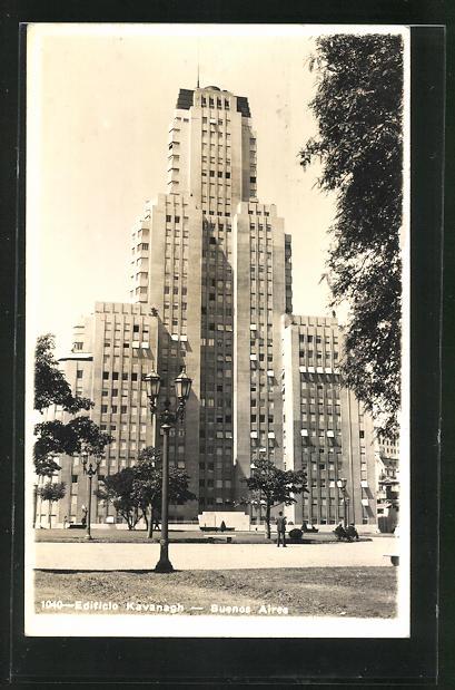 Kavanagh Postcard Buenos Aires, Edificio Kavanagh: (1938) Manuscript / Paper ...