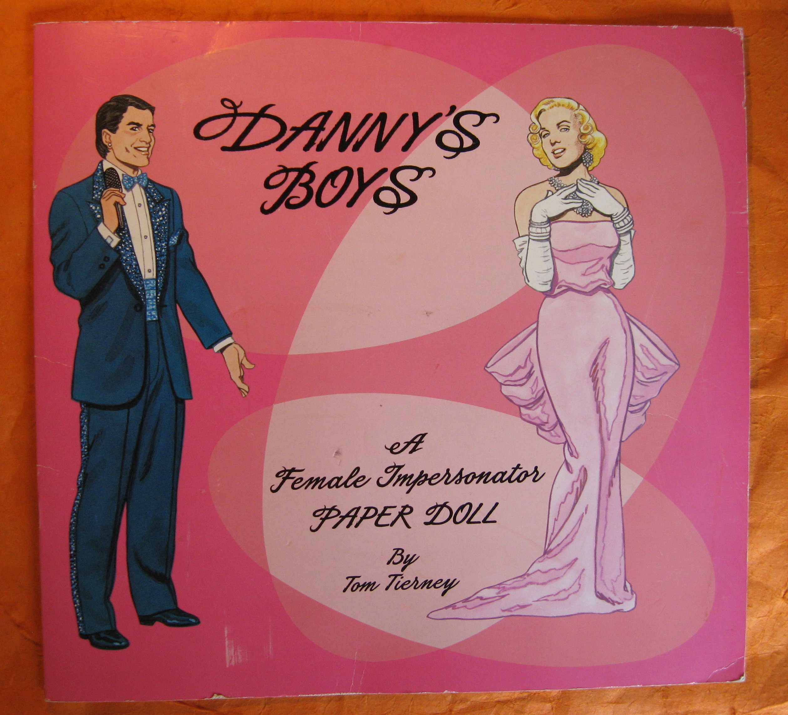 Best Price! DANNY'S BOYS A Female Impersonator Paper DOLL Book MINT CONDITION 