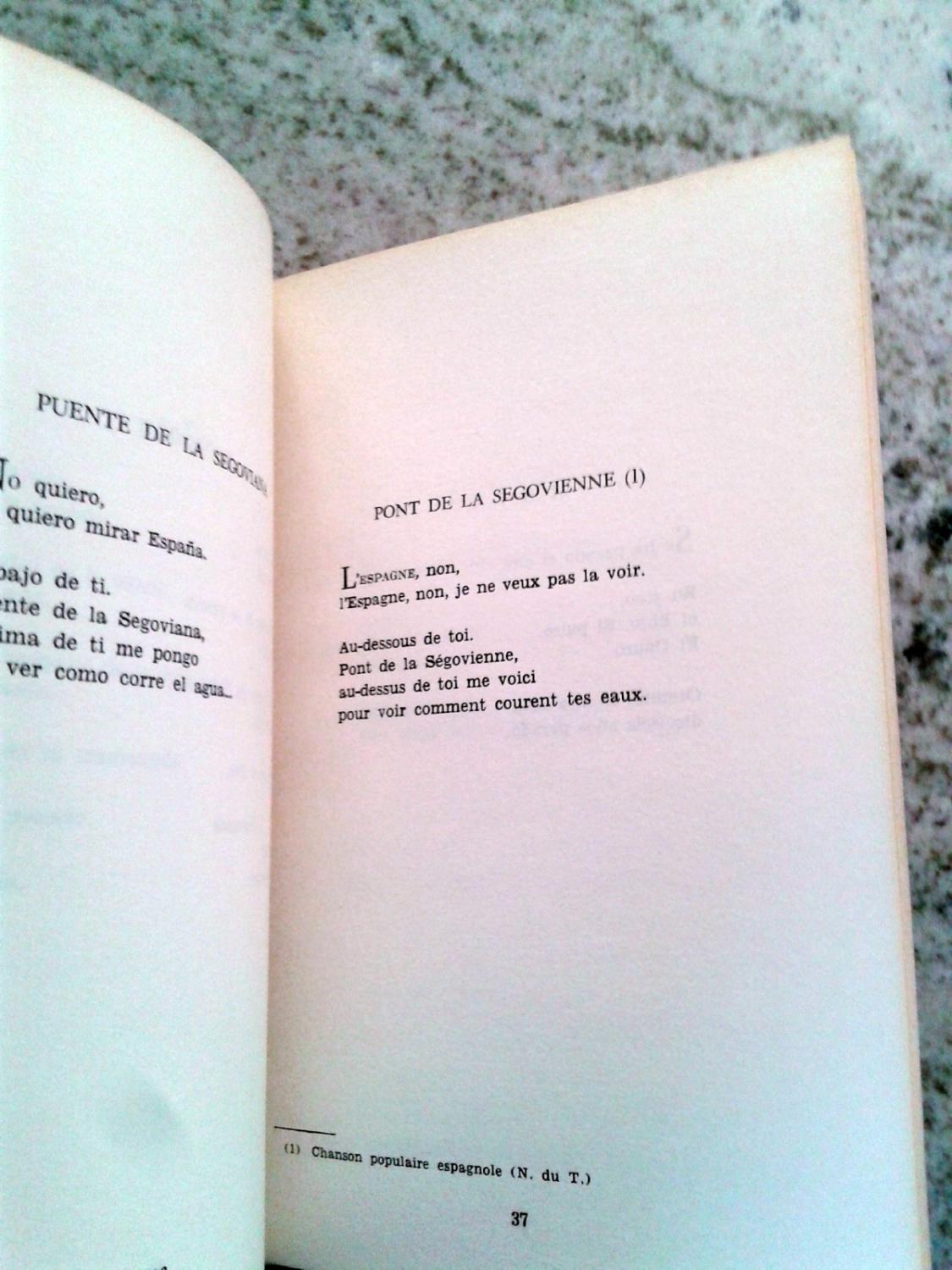 PARLER CLAIR. Textos Francés / Castellano by Blas de Otero: Bien ...