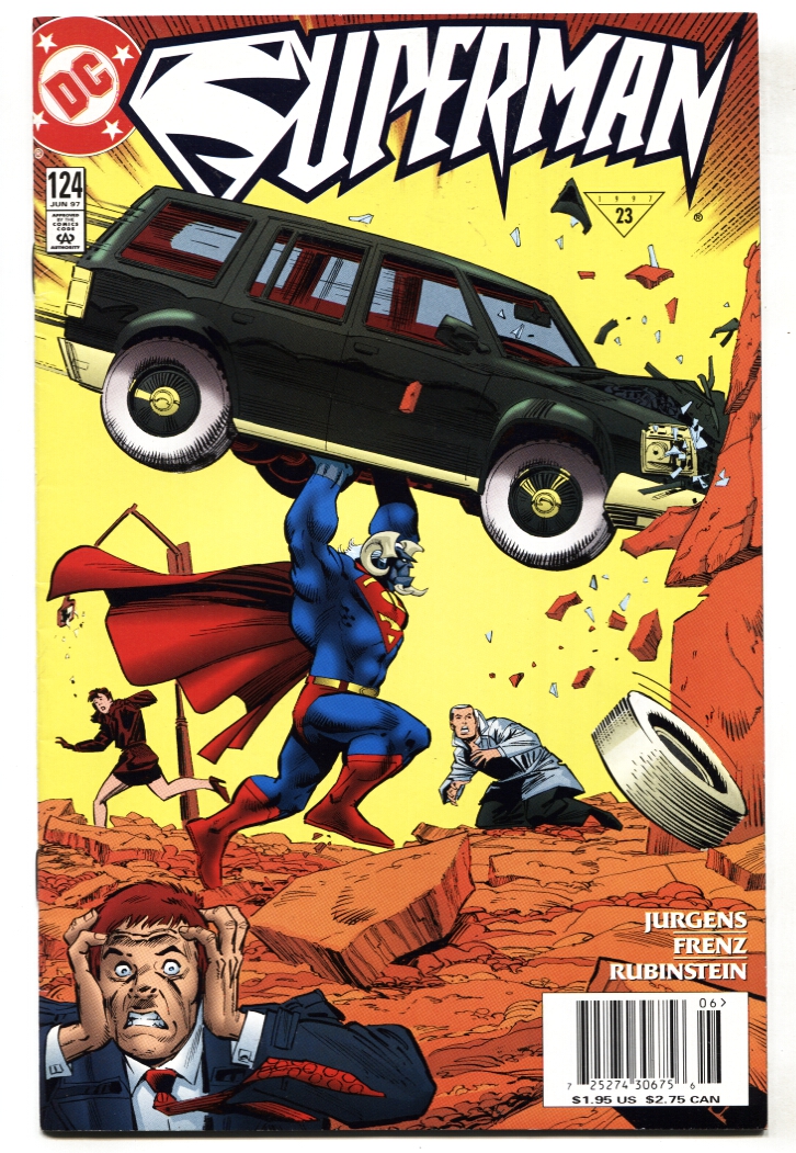 Vintage Heft 1 Cover Magnet Magnetschild aus USA Action Comics Superman 