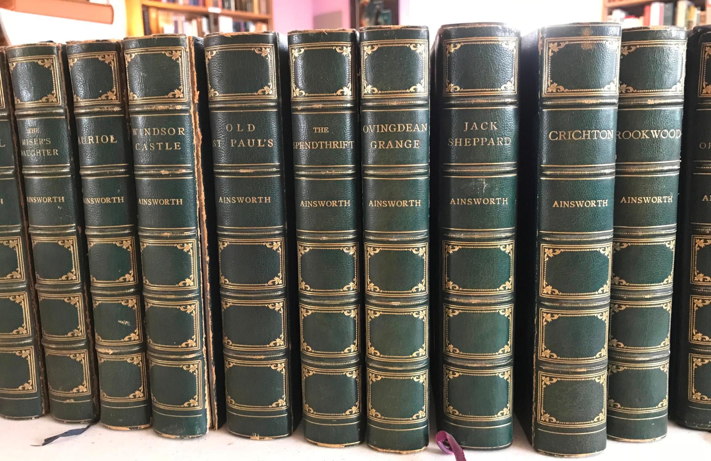 The Works of William Harrison Ainsworth, 16 Volumes by Ainsworth
