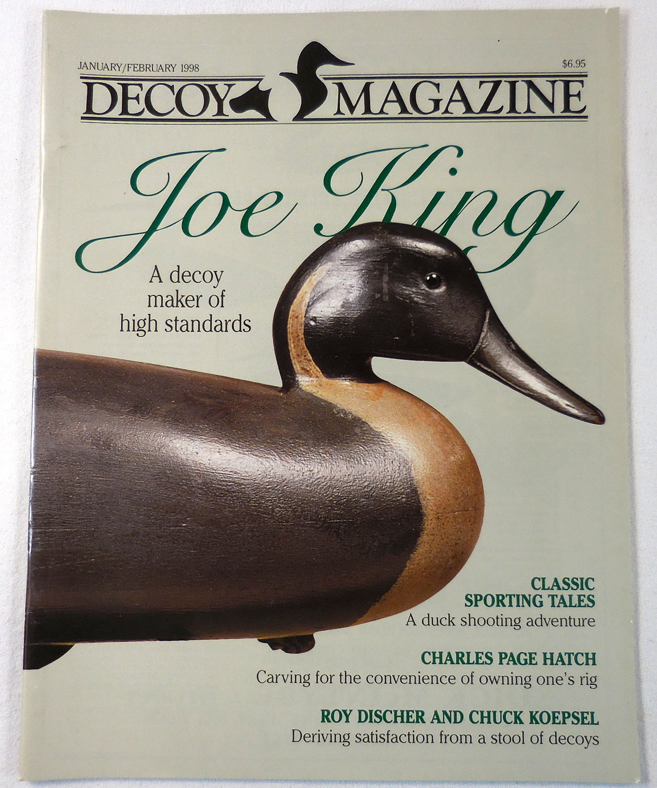 Decoy Magazine. Volume 22, Number 1, January February 1998 by Joe