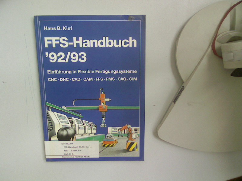 Flexible Fertigungssysteme Handbuch 1992/93