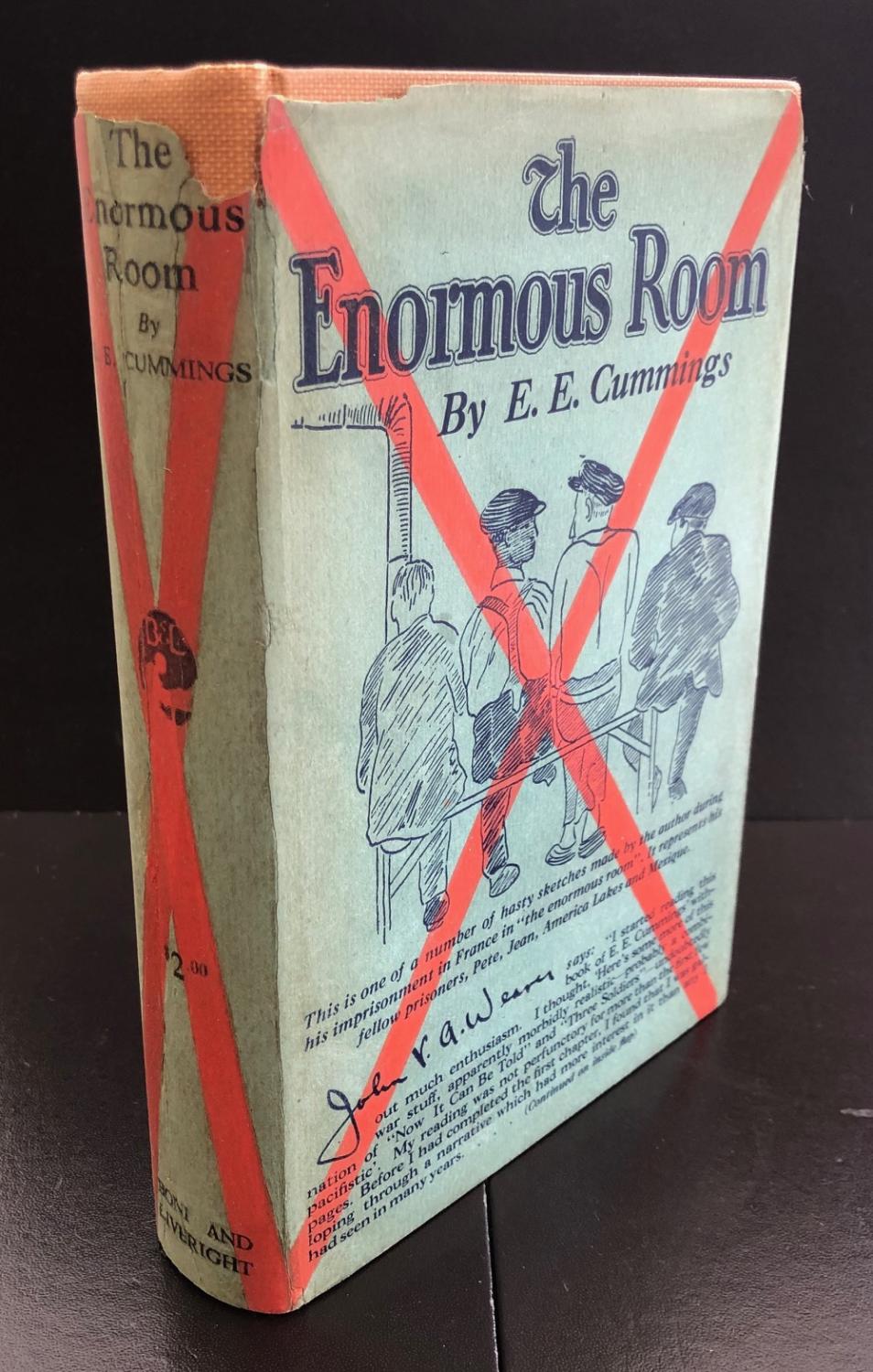 [Signed] The Enormous Room : The First Issue : Signed By The Author Cummings, E.E. [Near Fine] [Hardcover]