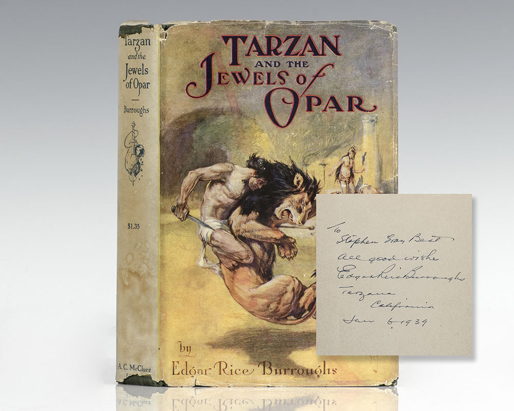 Tarzan and the Jewels of Opar. Burroughs, Edgar Rice [ ] [Hardcover]