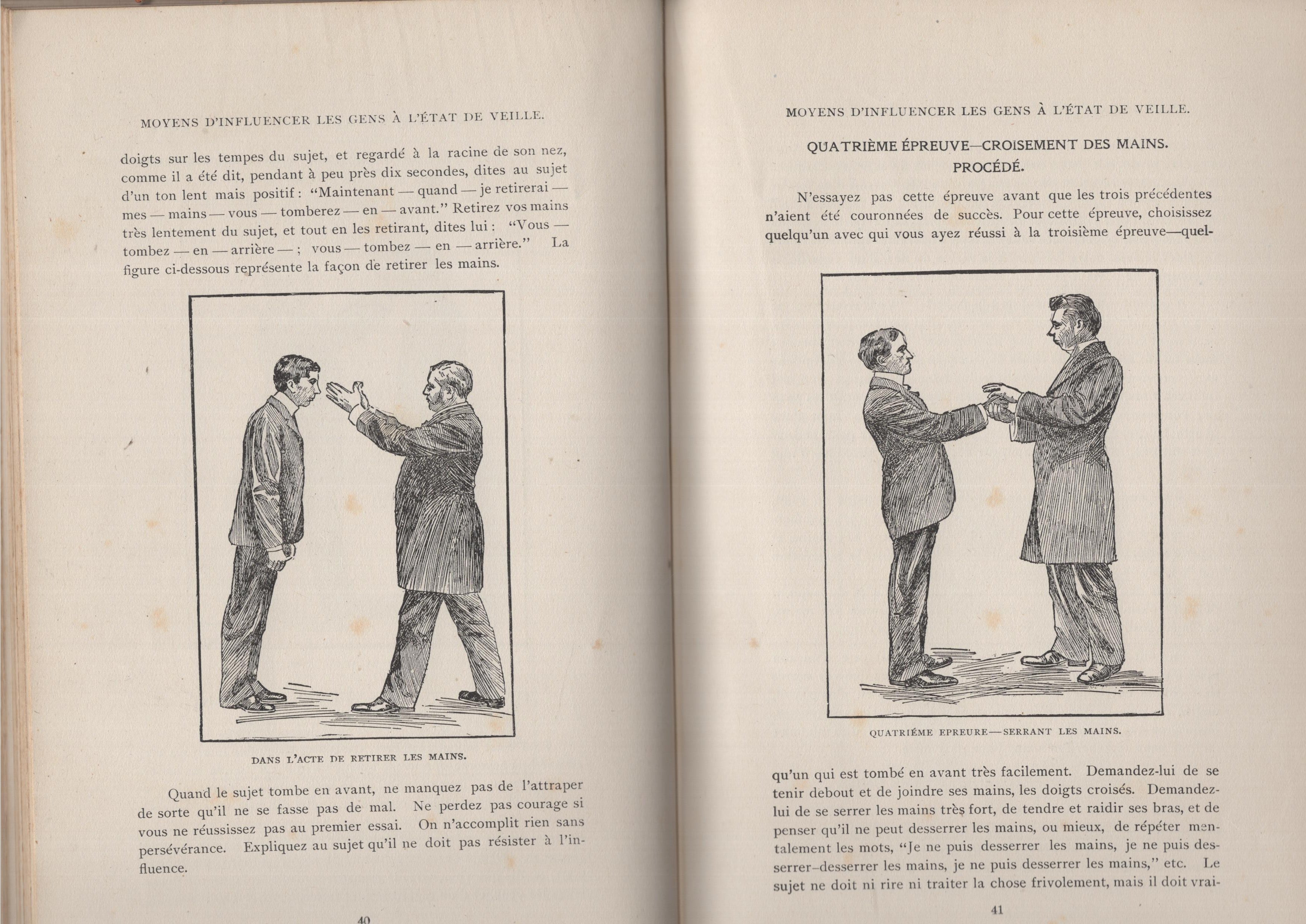 Hypnotisme et suggestion hypnotique, Traité Scientifique sur l'Emploi