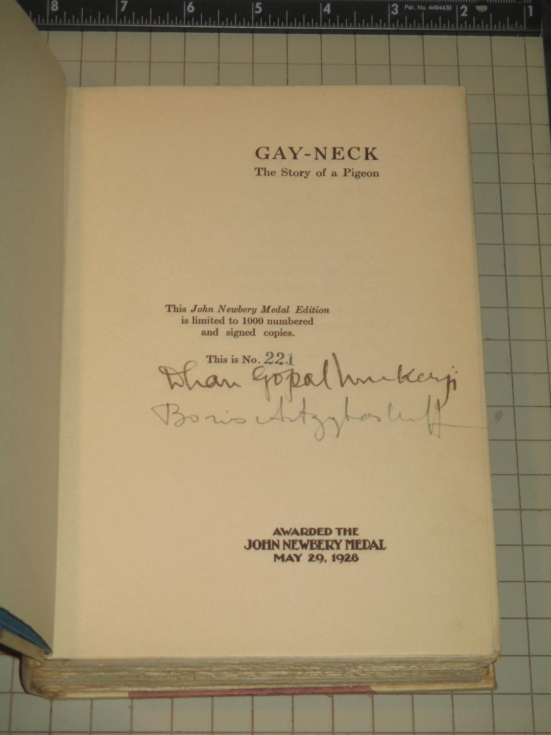 Gay-Neck by Dhan Gopal Mukerji Gay-Neck by Dhan Gopal Mukerji
