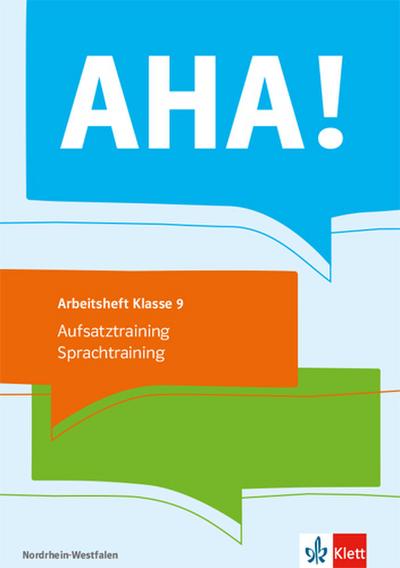 Lerntrainer - fit in Deutsch. Klasse 10. Arbeitsheft. Ausgabe Nordrhein-Westfalen : Arbeitsheft Klasse 9