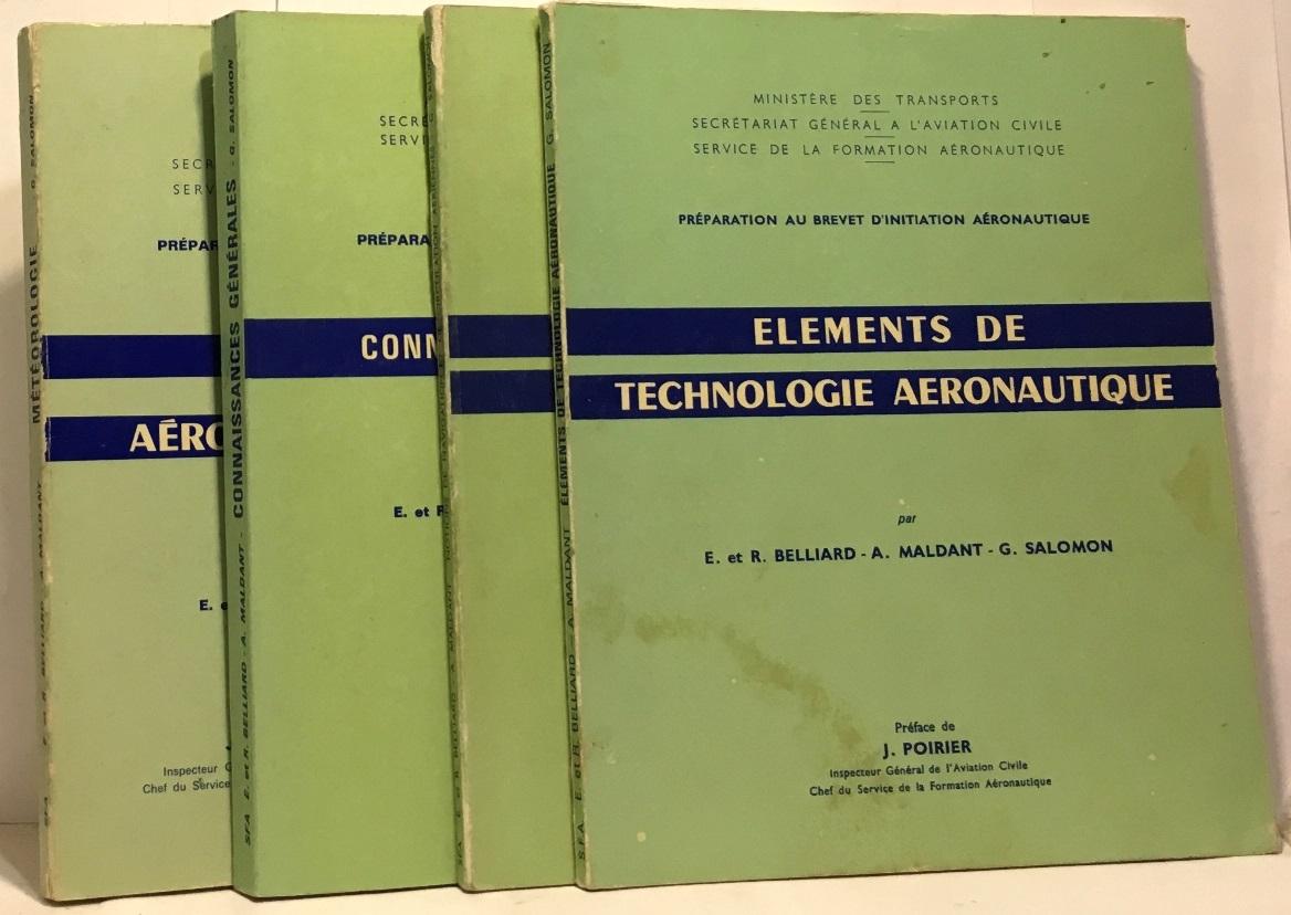 Maldant & Salomon 1973 Météorologie et aérologie élémentaires Belliard 