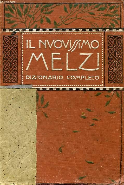 NUOVO DIZIONARIO FRANCESE ITALIANO - COMPILATO DA B.MELZI - TREVES 1890